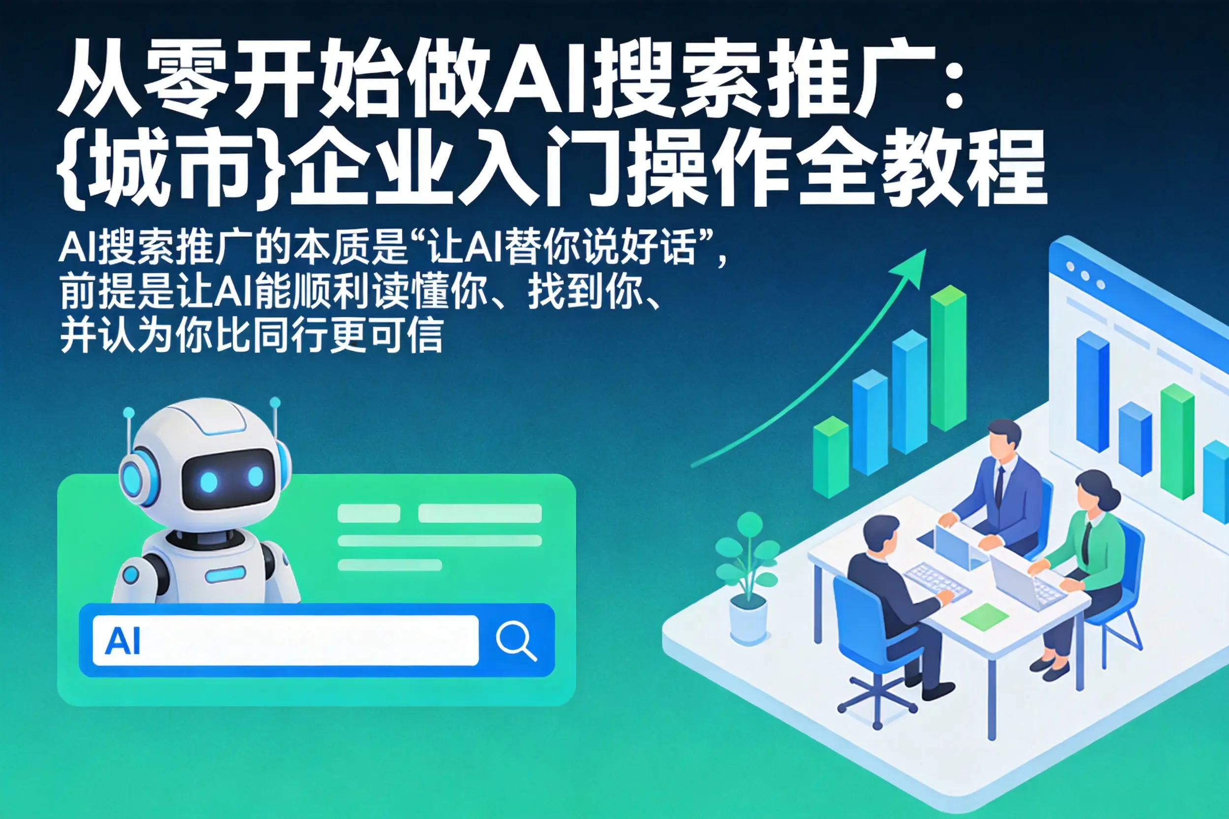 从零开始做AI搜索推广:宜昌企业入门操作全教程