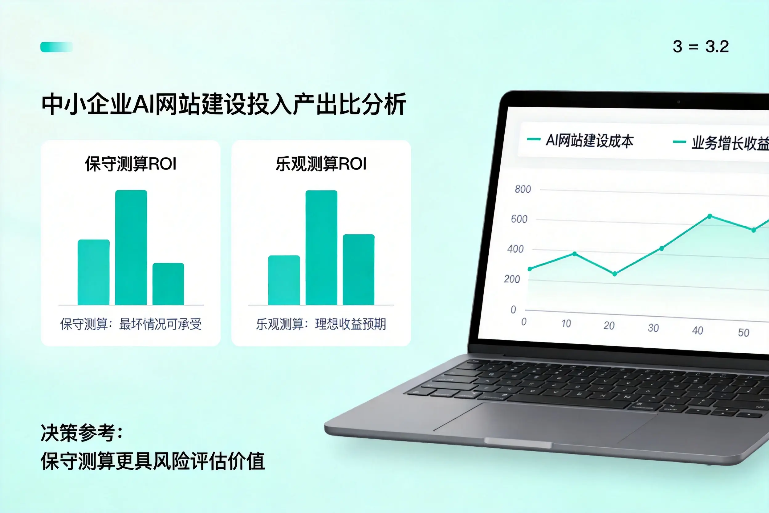 宜昌中小企业AI网站建设投入产出比怎么算?先看这份分析
