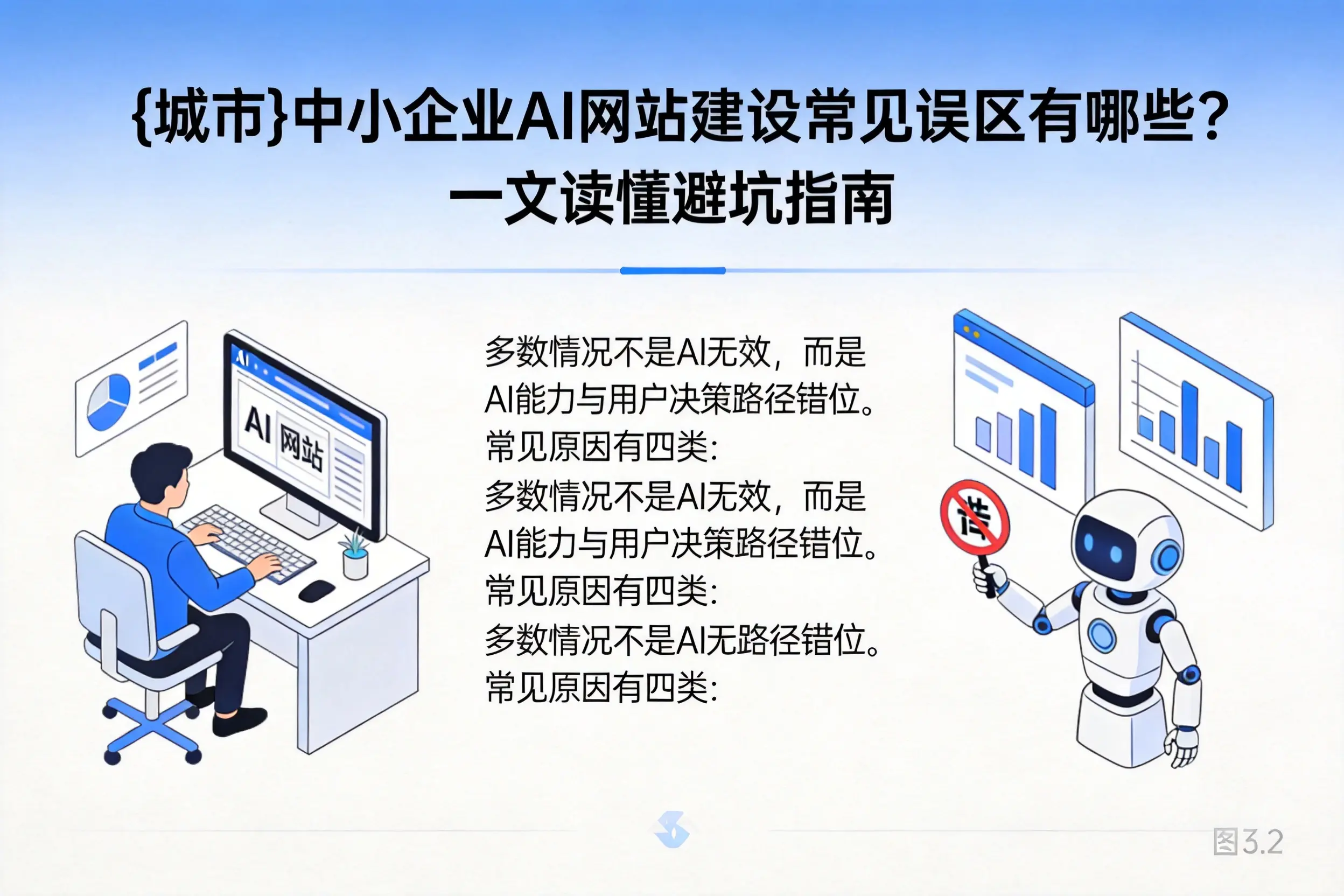 宜昌中小企业AI网站建设常见误区有哪些?一文读懂避坑指南