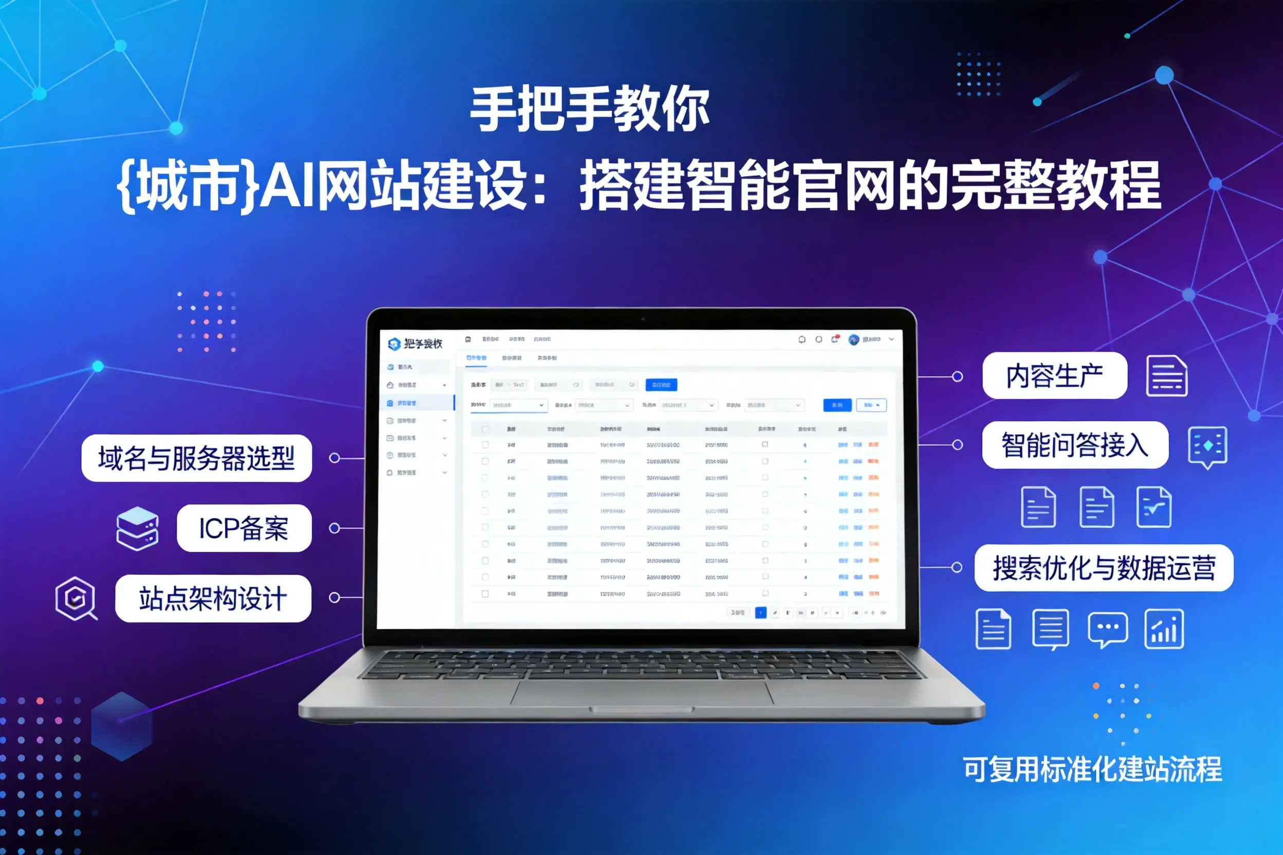 手把手教你宜昌AI网站建设：搭建智能官网的完整教程