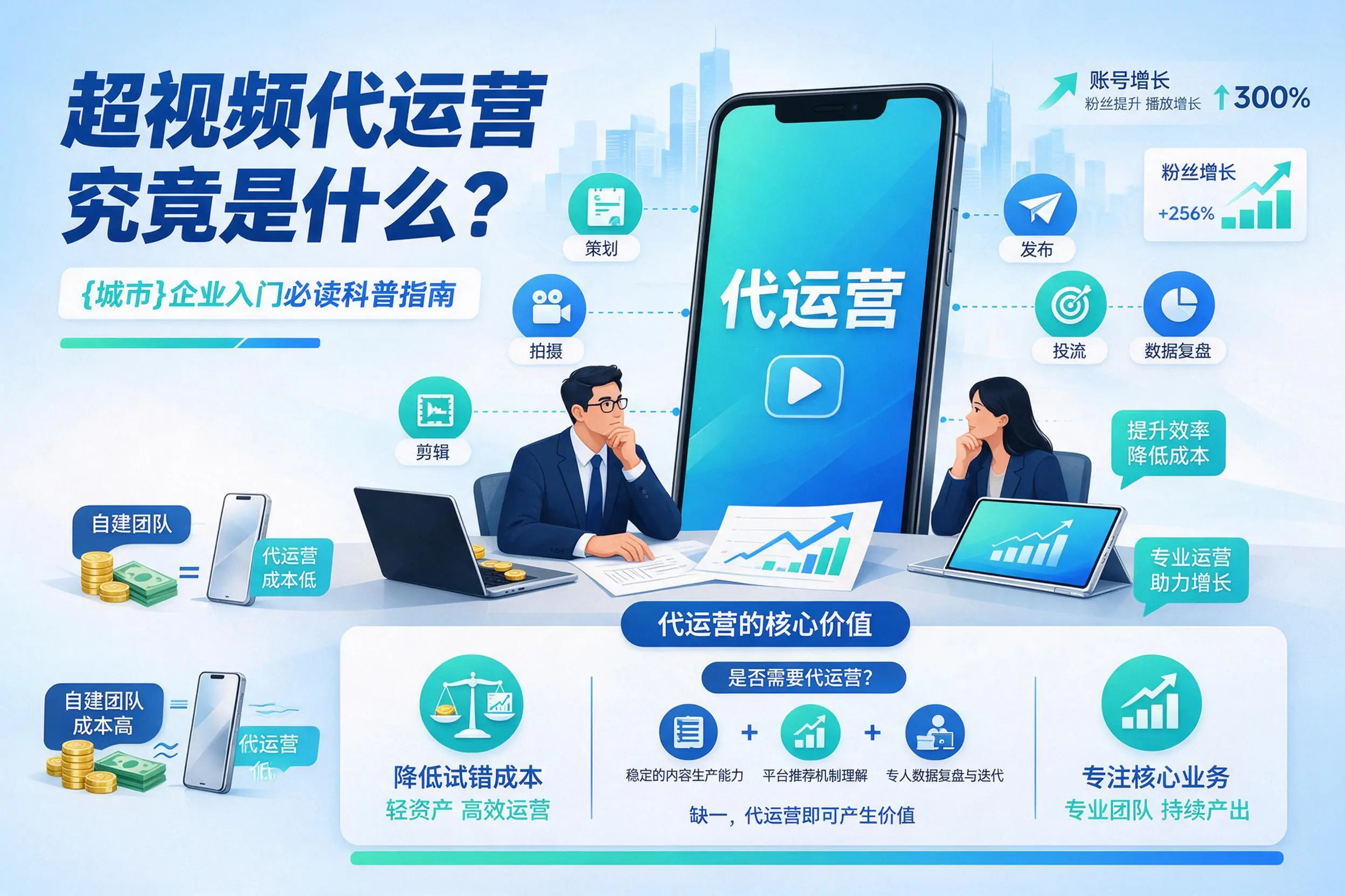 短视频代运营究竟是什么？宜昌企业入门必读科普指南