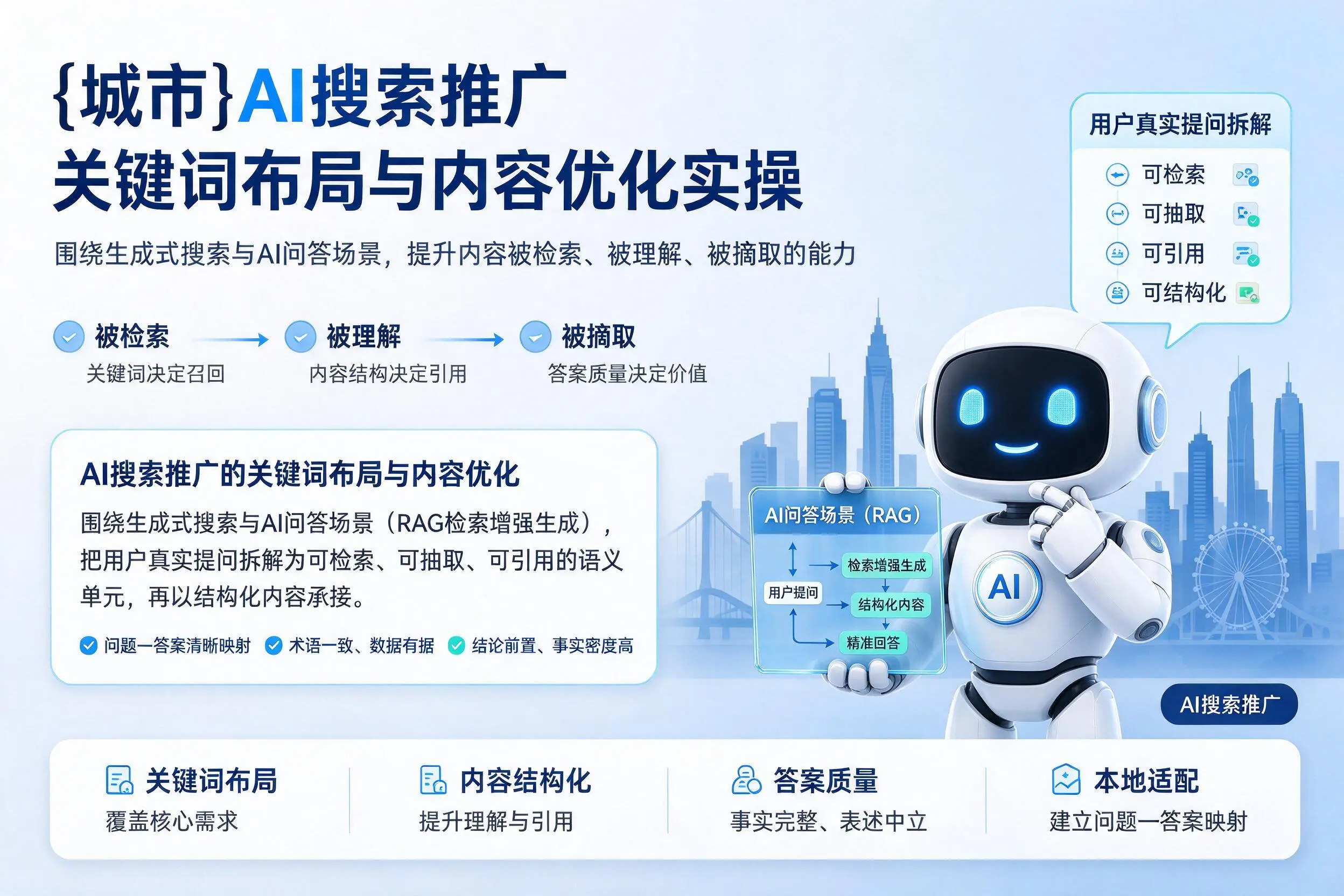 宜昌AI搜索推广关键词布局与内容优化实操