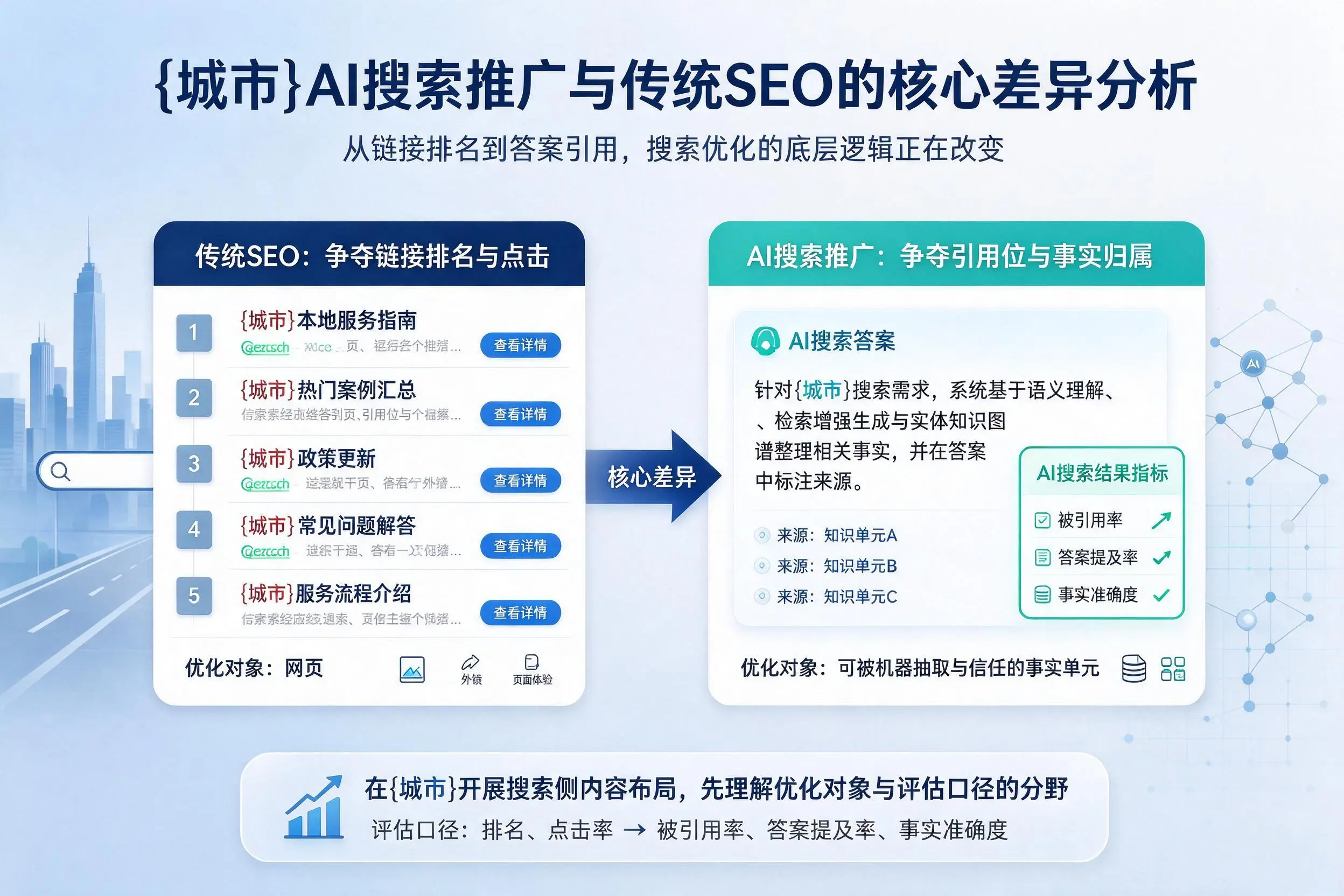 宜昌AI搜索推广与传统SEO的核心差异分析