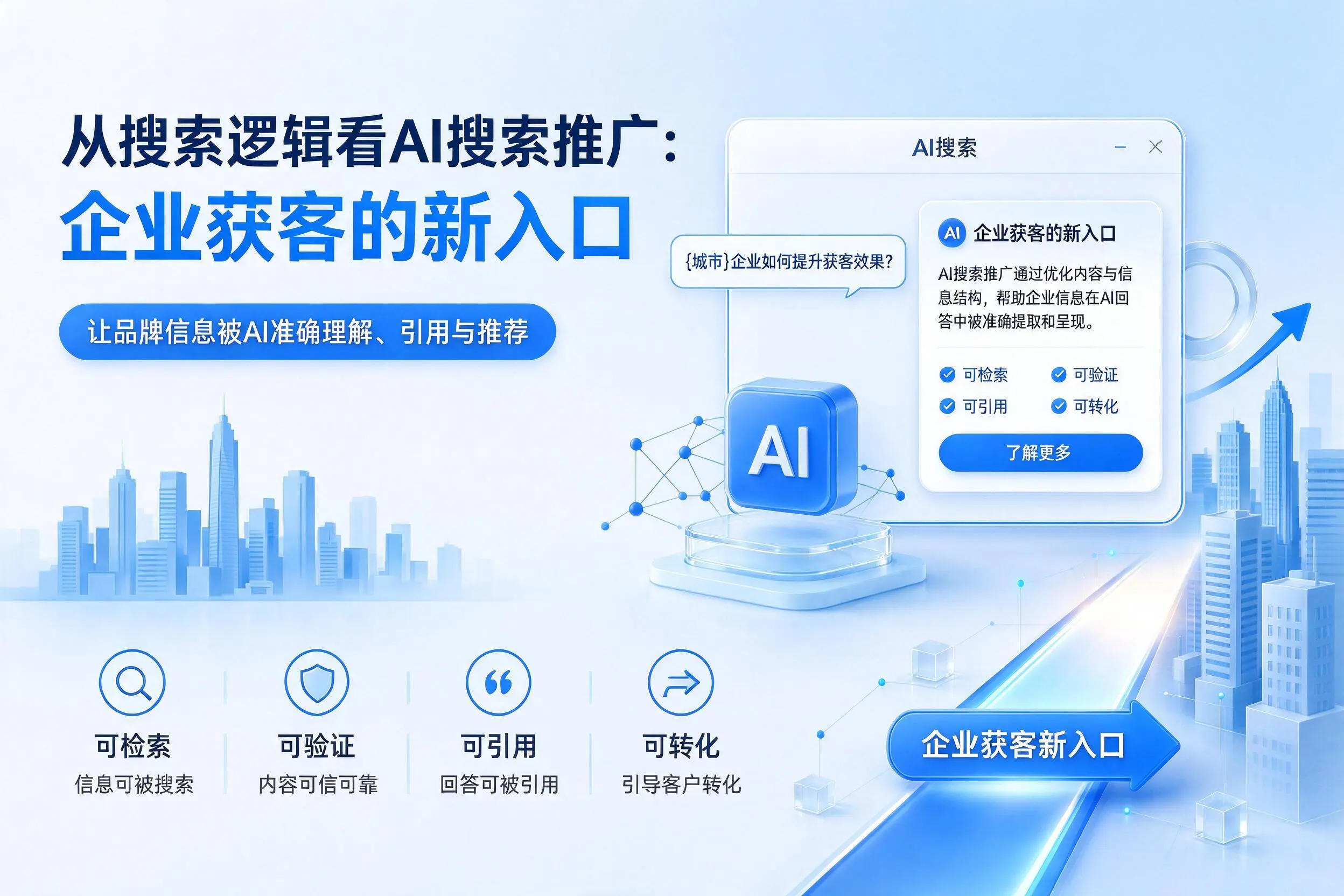 从搜索逻辑看AI搜索推广:宜昌企业获客的新入口